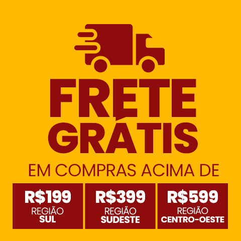 aviso de frete gratis da casa do sabor 