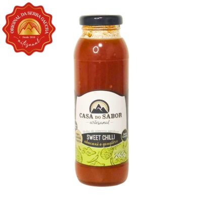 Molho de Pimenta Sweet Chilli Abacaxi e Gengibre