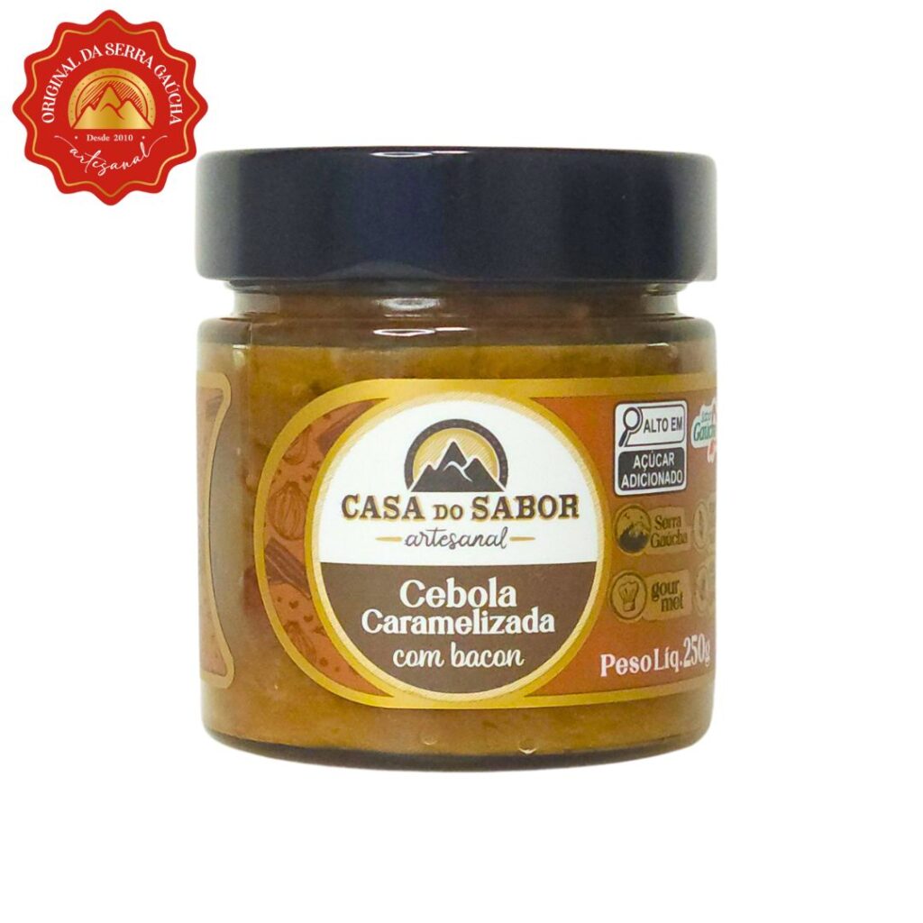 Cebola caramelizada bacon 250g